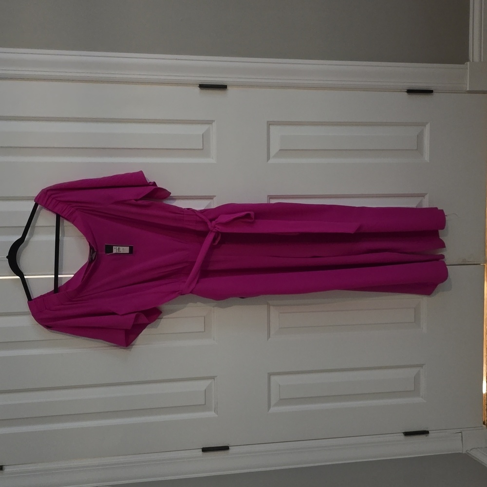 NWT City Chic jumpsuit off shoulder size14/xs